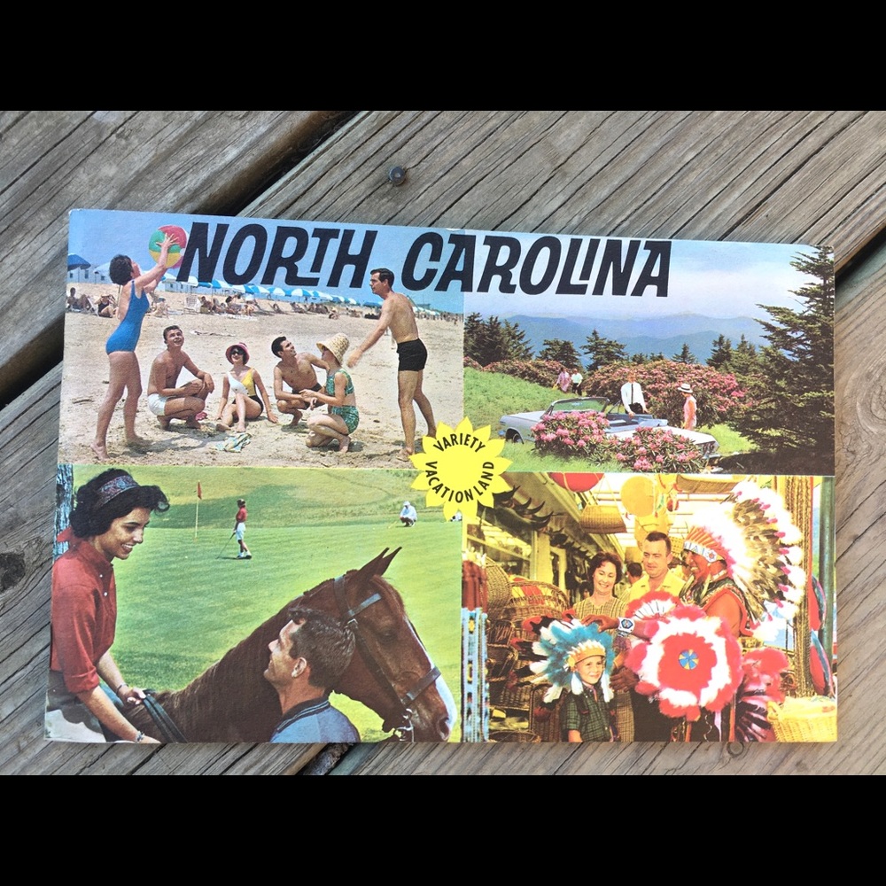North Carolina Tour Book 1964 Variety Vacationland